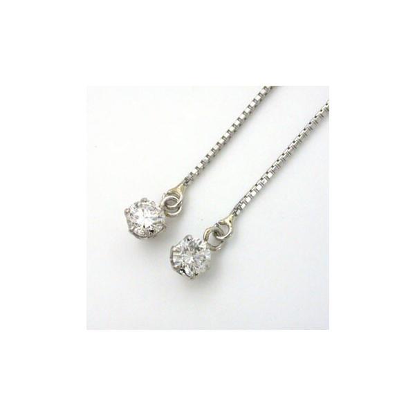 プラチナ(PT900) ダイヤモンド 0.1ctｘ2(アメリカンタイプ）typeAAA