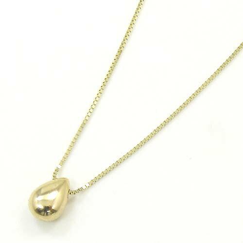 10金(K10)/10金ホワイトゴールド2種類からお選びいただけます。 ティアドロップ ペンダントネ...