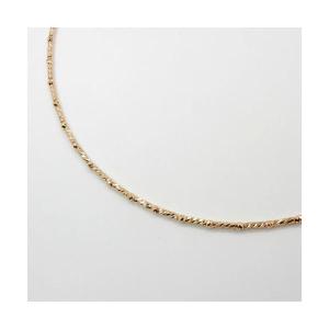 シャンデリアカットボール ネックレス Pt850 幅3mm 50cm 新品