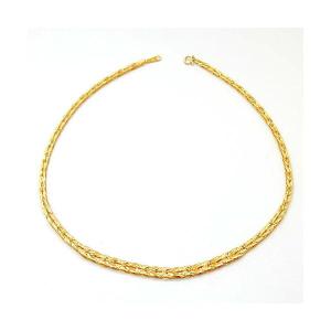 並行輸入品】CHOW TAI FOOK 999 24K 純金 インターロックチェーン