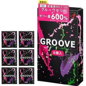 オカモト GROOVE ブルーヴ コンドーム 6個入 中身のわからない梱包