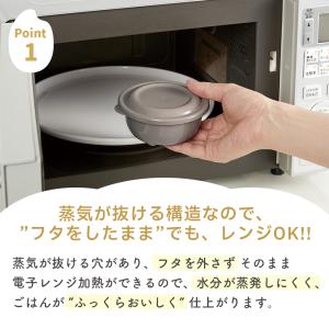 レンジでふっくらご飯 250ml 5個組トップ...の詳細画像4