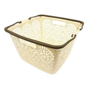 マハロカンパニー バスケット リイ ココナツバター 36×36×22cm