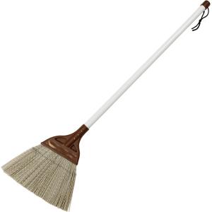 全家協 ほうき プラスチック 短柄 すこし長めで 腰が痛くなりにくい ZB-4914