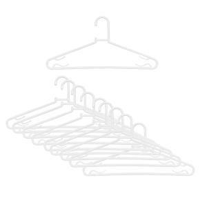 東和産業 洗濯ハンガー EL2 ランドリーハンガー ホワイト 約41×0.5×20cm