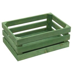 池川木材工業 暮らし良い品 カラフルフリーボックス 土佐桧 M ライトグリーン 40×27×16cm