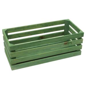 池川木材工業 暮らし良い品 カラフルフリーボックス 土佐桧 L ライトグリーン 60×27×22cm