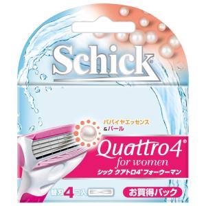 シック クアトロ4 フォーウーマン 替刃 4コ入の商品画像
