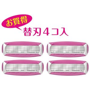 シック クアトロ4 フォーウーマン 替刃 4コ入の詳細画像2