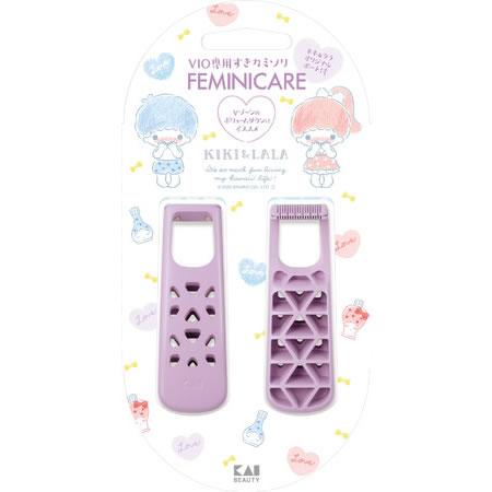 送料無料 貝印 FEMINICARE デリケートゾーン専用すきカミソリ 2本入 フェミニケア 専用ポ...