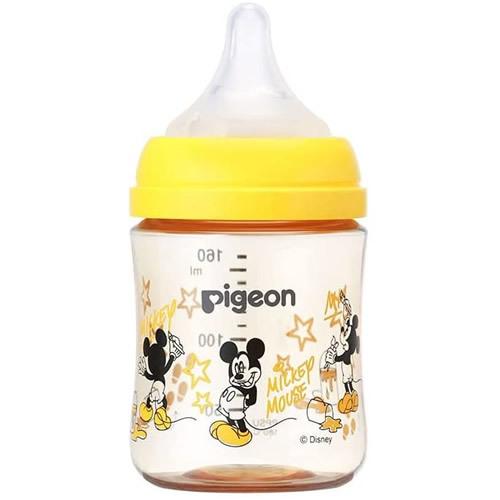 ピジョン 母乳実感哺乳びん プラスチック 160ml ディズニー