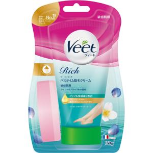 送料無料 Veet ヴィート リッチ バスタイム除毛クリーム 敏感肌用 150g ジェントルフローラルの香り｜aaa8390a3