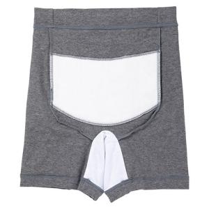 ピジョン はくだけで骨盤キュットパンツ L グレーの詳細画像3