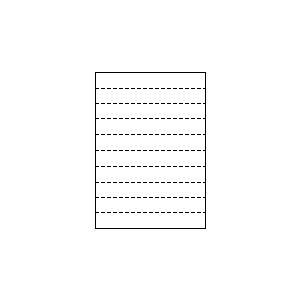 A4 厚紙 縦8面 8分割/マイクロミシン目 100枚 | トヨシコー : aaatoyo