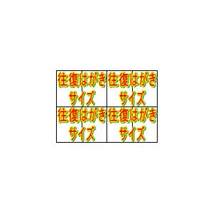 A3 折り目入り往復はがき 4面/厚紙プリンター用紙 400枚 | トヨシコー