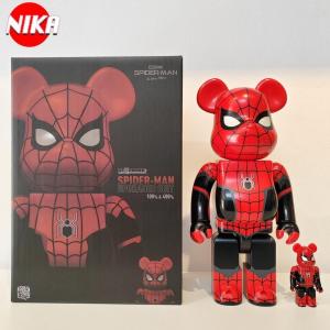 スパイダーマン BE@RBRICK ベアブリック bearbrick 熊 400%＋100% フィギ...