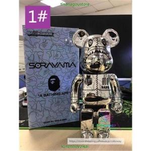 BE@RBRICK 400％ ベアブリック(Bearbrick Plated 400% Set) 置...