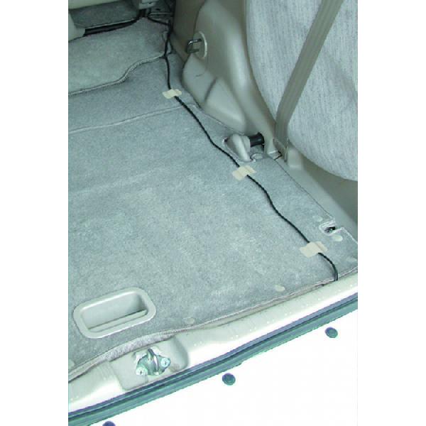 カーペット用コードキャッチ（面ファスナータイプ）カット　　　　30mm×50mm×10枚入り