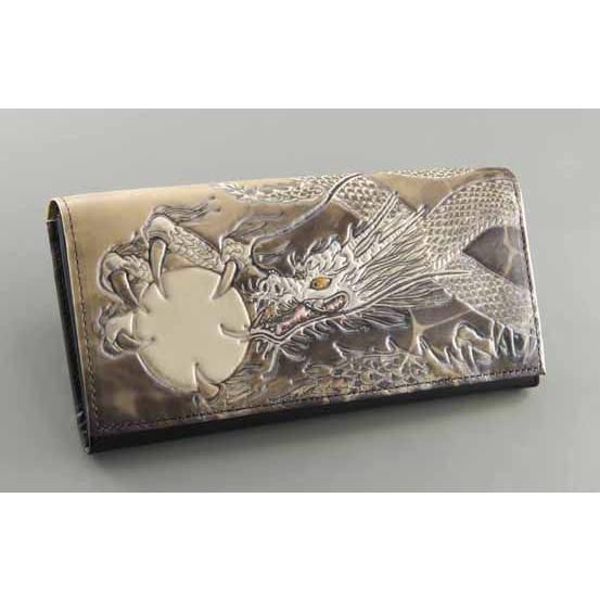 開運「白龍　長財布」