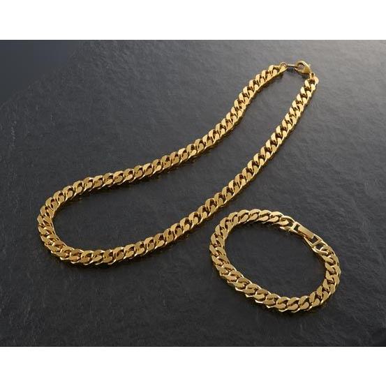 極太喜平ネックレス・ブレスレットセット