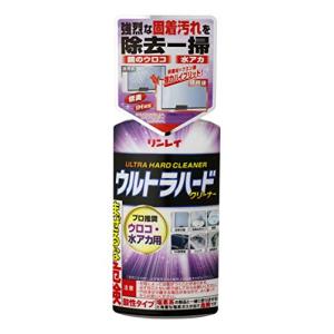 リンレイウルトラハードクリーナーウロコ水アカ用260g 浴室 鏡 IH調理器コゲ 掃除 強力洗剤｜aalso