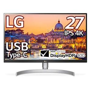 LG モニター ディスプレイ 27UL850-W 27インチ/4K/DisplayHDR400/IPS非光沢/USB Type-C、、ピボット