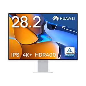 HUAWEI MateView 28.2インチ 4Kモニター  HDMI、Mini DP/ミスティックシルバー/VESA認証/高さ調節/有線接続のみ｜aalto