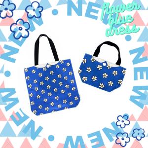 miffy トートバッグ 青花ドレス flow...の詳細画像1