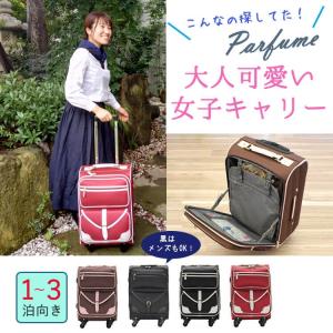 スーツケース ソフト 機内持ち込み Sサイズ かわいい おしゃれ 軽量 TSAロック 日乃本錠前キャスター シフレ C9760T 46cmの商品画像