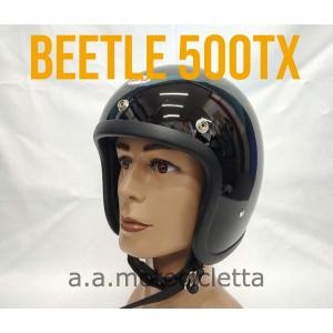 オーシャンビートル　500TX L ブラックジェットヘルメット　BEETLE OCEAN BEETLE オーシャンビートル BEETLE 500TX-2 ジェット