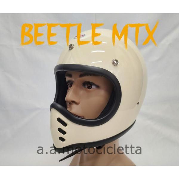 正規取扱店 オーシャンビートル　BEETLE MTX アイボリー　ヘルメット　OCEAN BEETL...