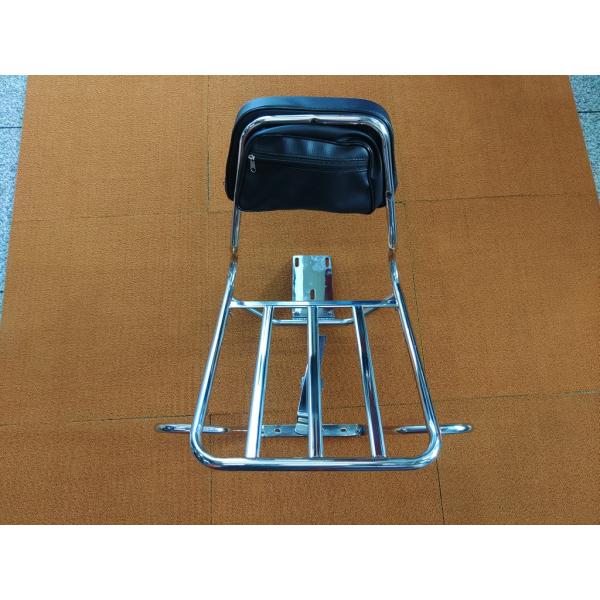 バックレスト付き　リアフラットキャリア　VESPA P / PX　ステンレス