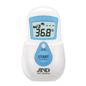 非接触体温計 早い おでこで測る 電子体温計 UT-701(でこピッと)ブルー　エー・アンド・デイ