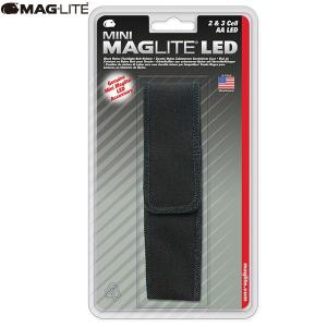 マグライト ミニマグライト LED 2AA (単三2本) ナイロンケース ブラック AP2X136Y MAGLITE