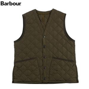 オリーブ キルトベストナイロン Barbour SMQ0007 バブアー