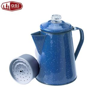 ジーエスアイ GSI ホウロウ コーヒーパーコレーター8cup