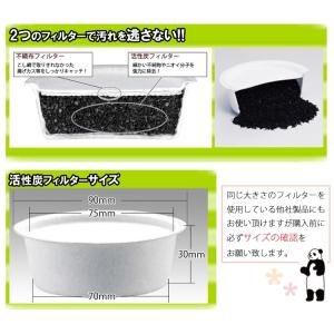 活性炭 フィルター カートリッジ オイルポット...の詳細画像3