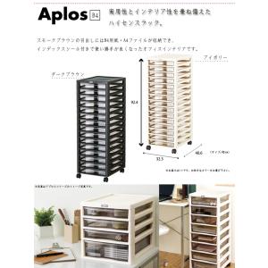 アプロスB4浅型15段 チェスト 書類チェスト...の詳細画像1