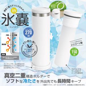 真空二重 ステンレス ホルダー イン 氷嚢 ひょ...の商品画像
