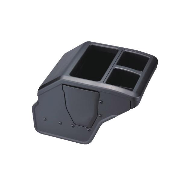 カーメイト 車用 コンソールボックス 200系ハイエース・レジアスエース専用設計 NZ534 ブラッ...