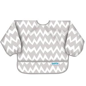 [バンキンス] お食事エプロン スリーブビブ ベビー Gray Chevron ワンサイズの商品画像