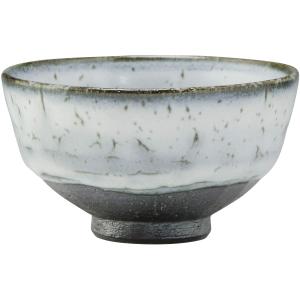 京焼 清水焼 花月窯 飯碗 小 白かいらぎ LHS574-02の商品画像
