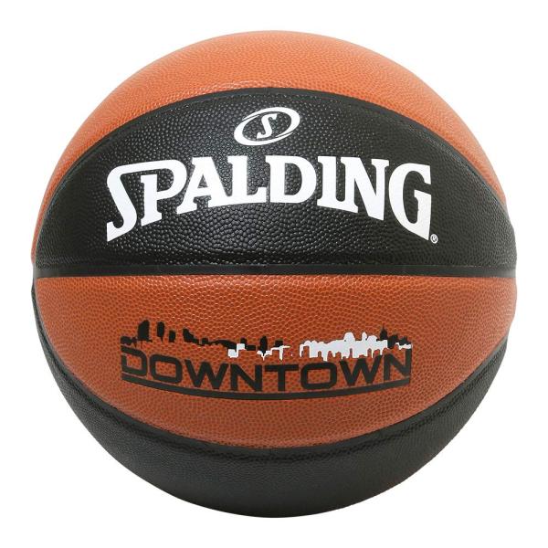 SPALDING(スポルディング) バスケットボール ダウンタウン 76-715J ブラック/ブラウ...