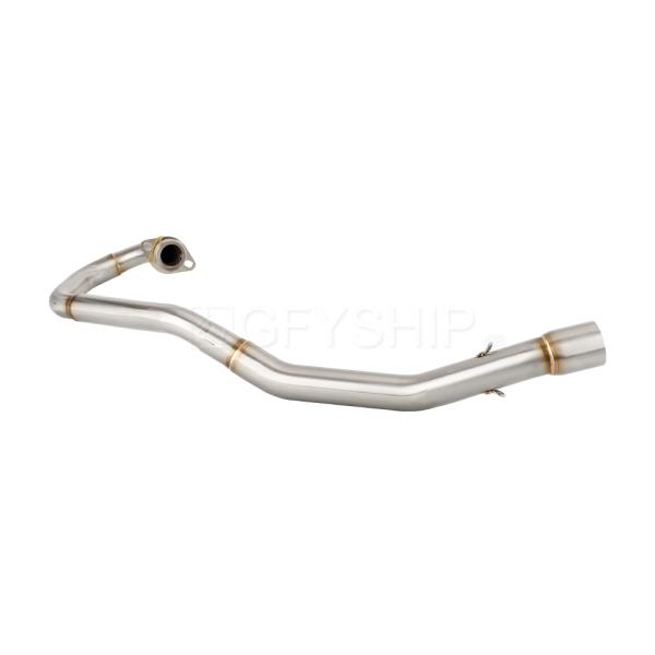 YAMAHA WR125　エキゾーストパイプ　エキパイ　触媒レス　触媒ストレート　触スト　マフラー