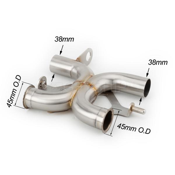 Triumph Bonneville T120　触媒ストレートパイプ　触スト　ボンネビル　トライアン...