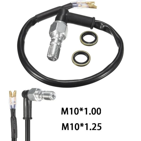 汎用油圧ブレーキスイッチ M10*1.25　バックステップ等にオススメ