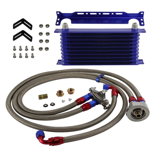 S13 S14 S15 SILVIA シルビア 180SX 200SX オイルクーラーキット 10段...