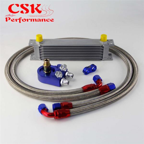 汎用オイルクーラーキット 10段 AN8