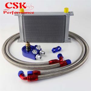 汎用 オイルクーラー取付用オイルホース/サンドイッチブロックセット