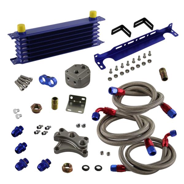 S13 S14 S15 SILVIA シルビア 180SX 200SX オイルクーラーキット 7段 ...